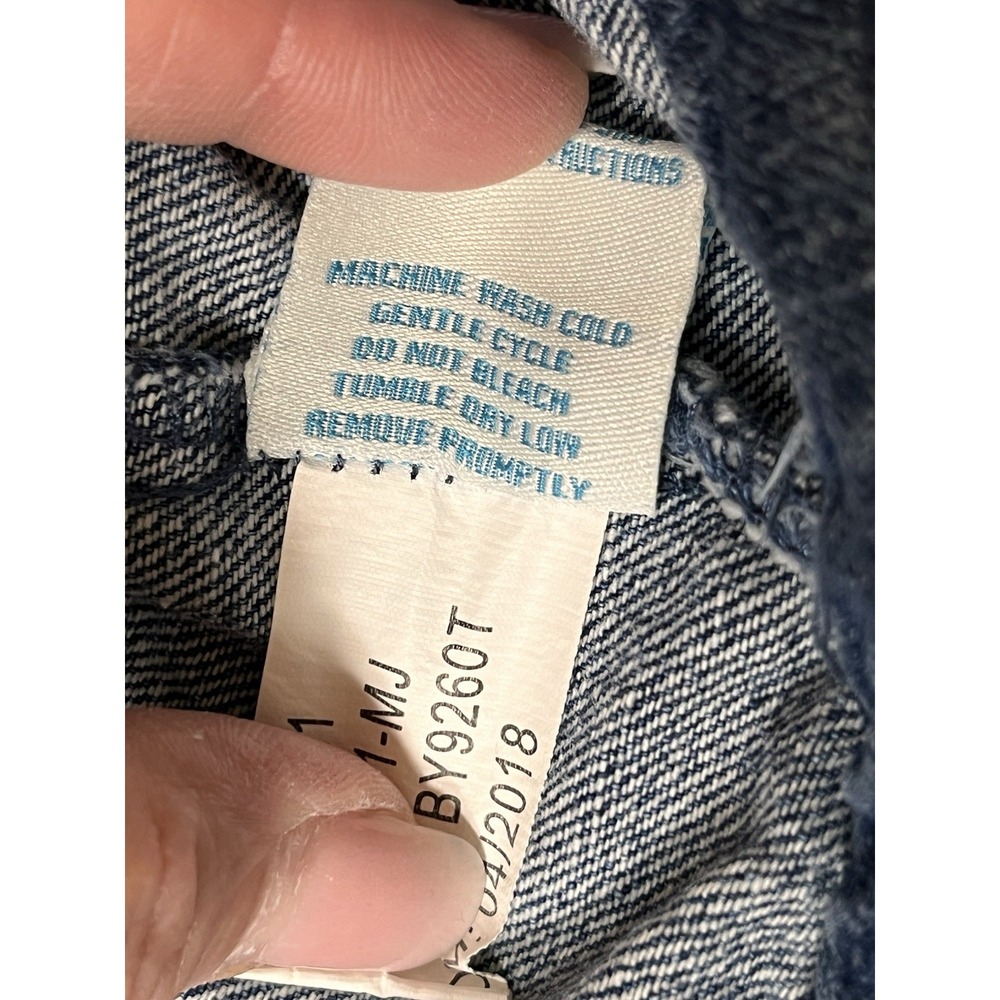 C&C California Girls Denim Jacket with Baby Blue Faux Fur Collar 3T NWT - Picture 6 of 6